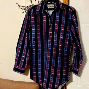 Mens Britches  great out doors  western shirt size small